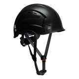 Portwest Hoofdbescherming Hoofdbescherming Helm PS63 Hoogte Endurance ventilatie zwart(BK)