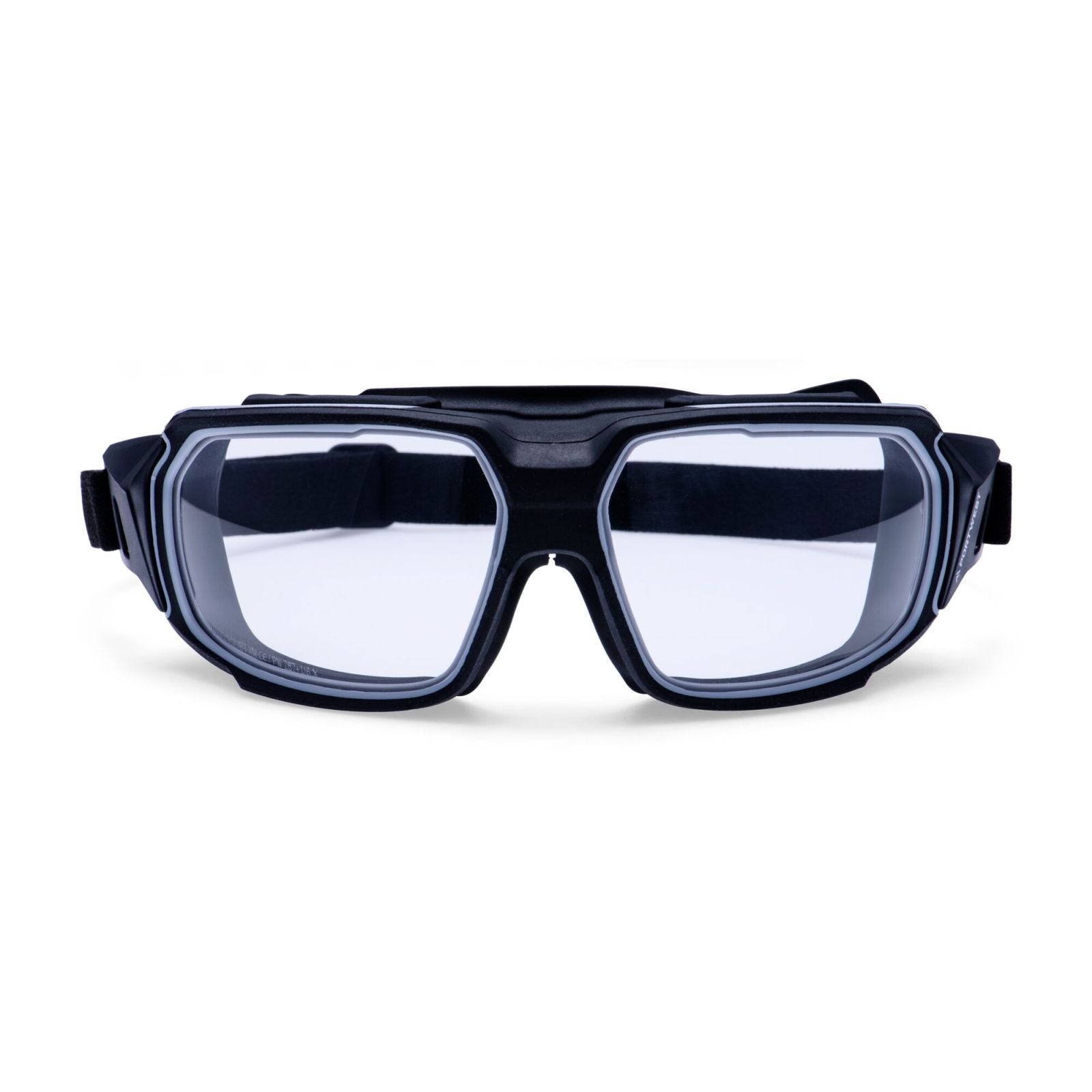 Portwest Oogbescherming PBMs Veiligheidsbril PS64 opvouwbaar blank(CL)