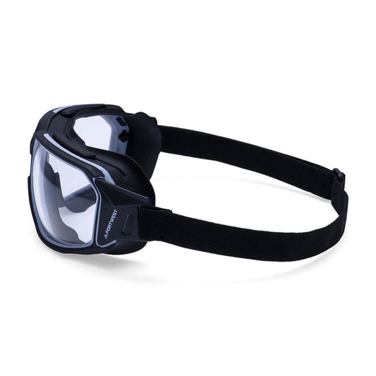 Portwest Oogbescherming PBMs Veiligheidsbril PS64 opvouwbaar blank(CL)