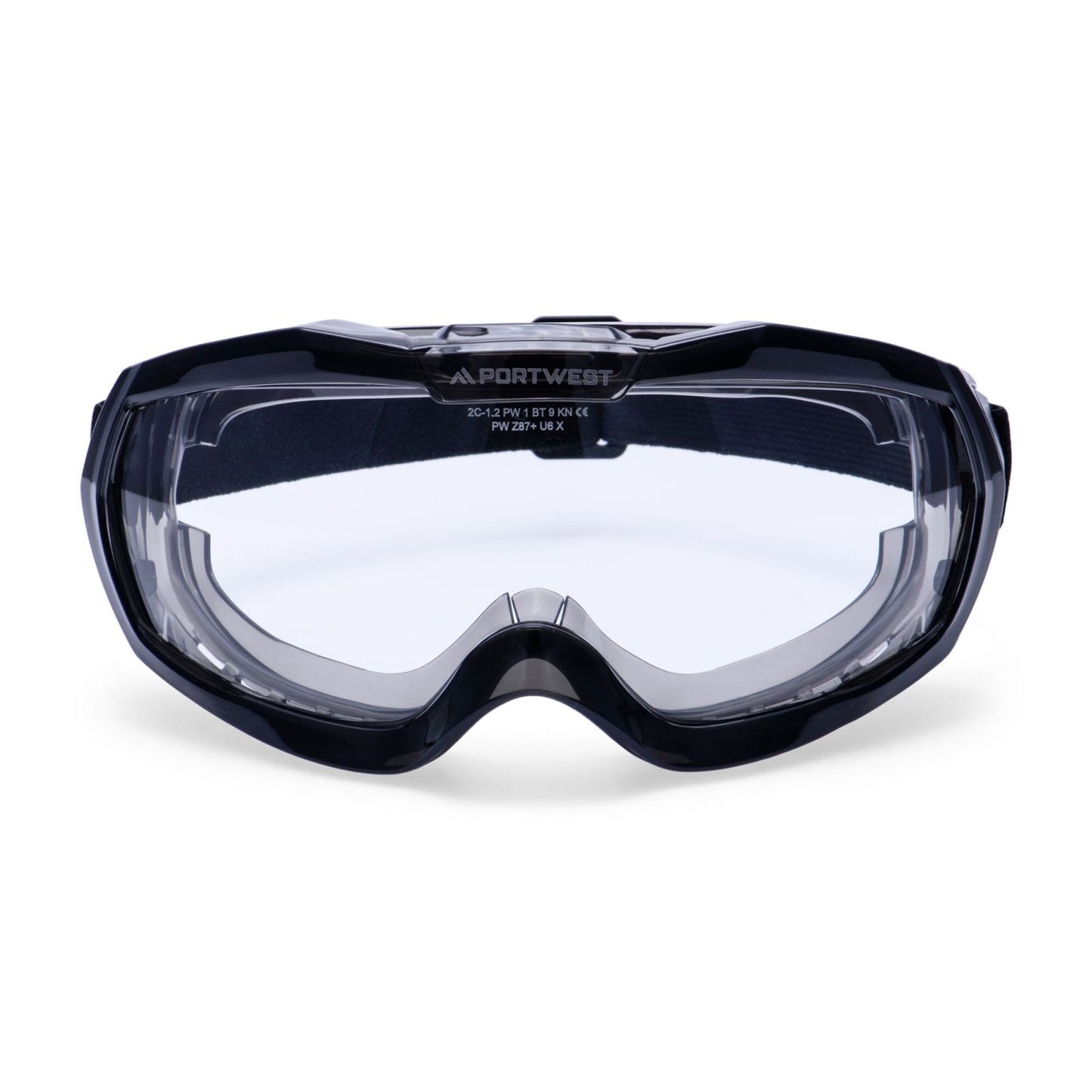 Portwest Oogbescherming PBMs Veiligheidsbril PS66 Ultra Safe Light Geventileerde blank(CL)