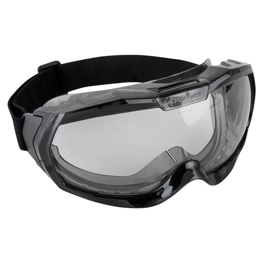 Portwest Oogbescherming PBMs Veiligheidsbril PS66 Ultra Safe Light Geventileerde blank(CL)