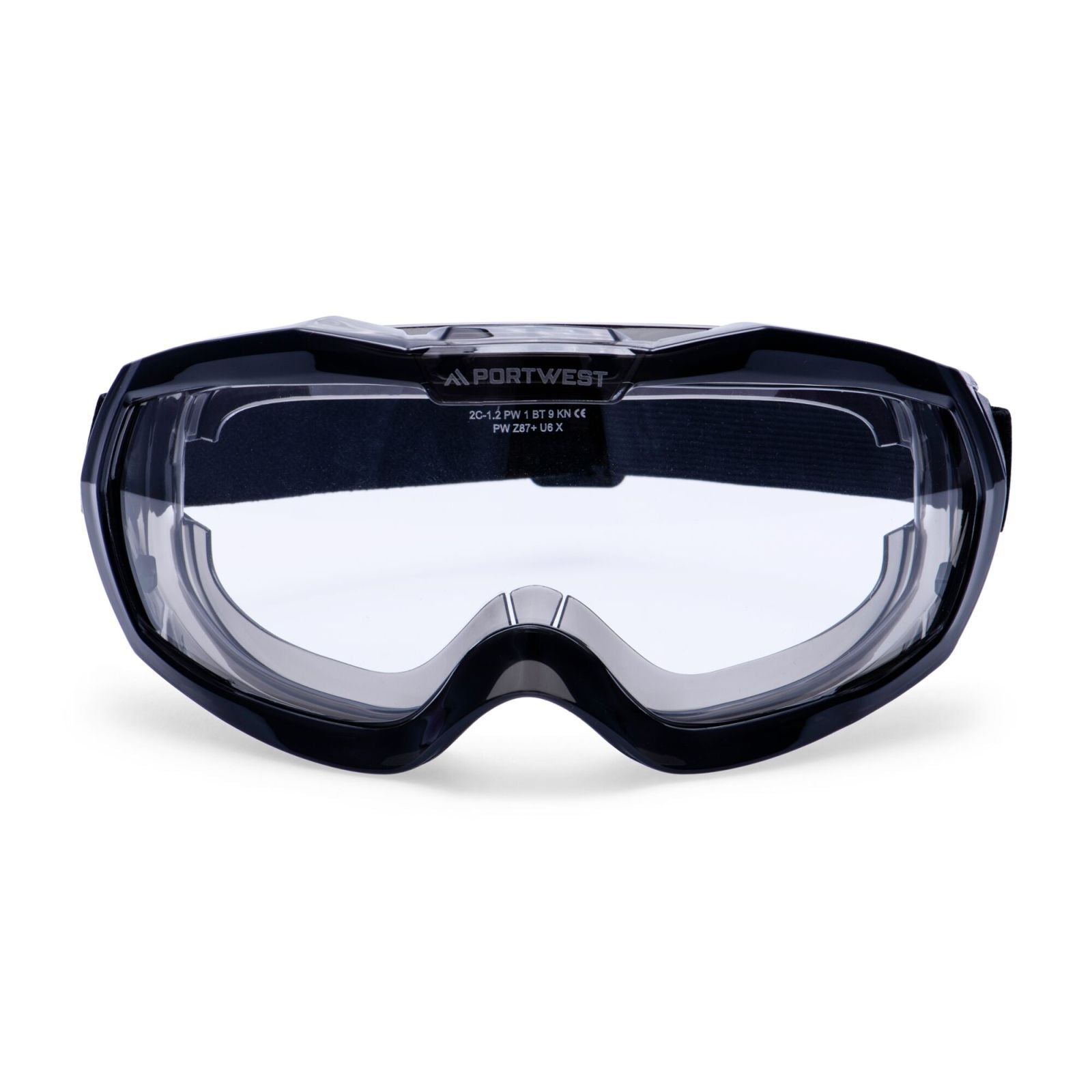 Portwest Oogbescherming PBMs Veiligheidsbril PS67 Ultra Safe Light ongeventileerd blank(CL)