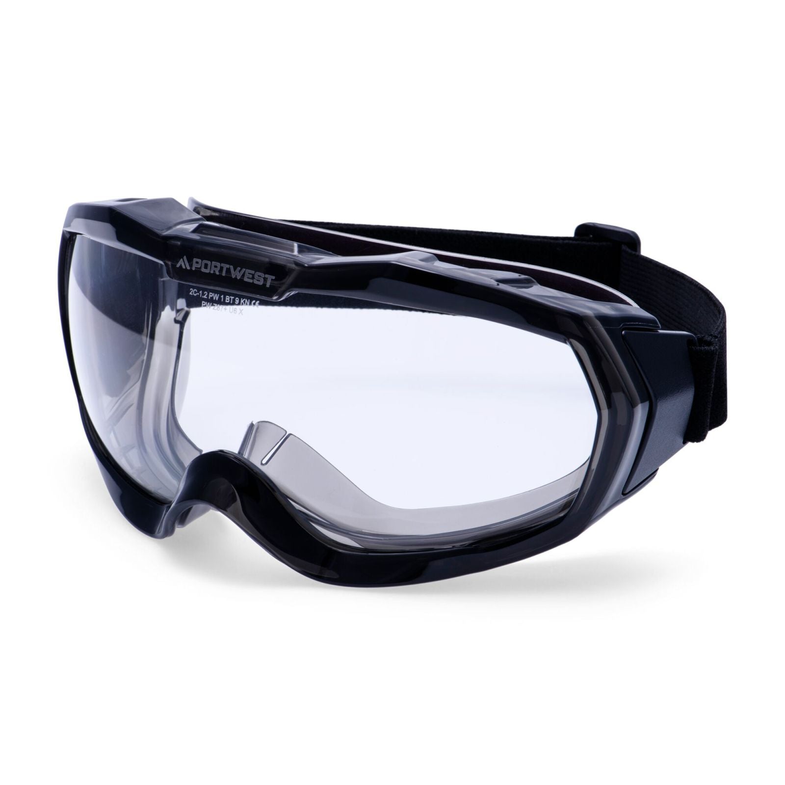 Portwest Oogbescherming PBMs Veiligheidsbril PS67 Ultra Safe Light ongeventileerd blank(CL)