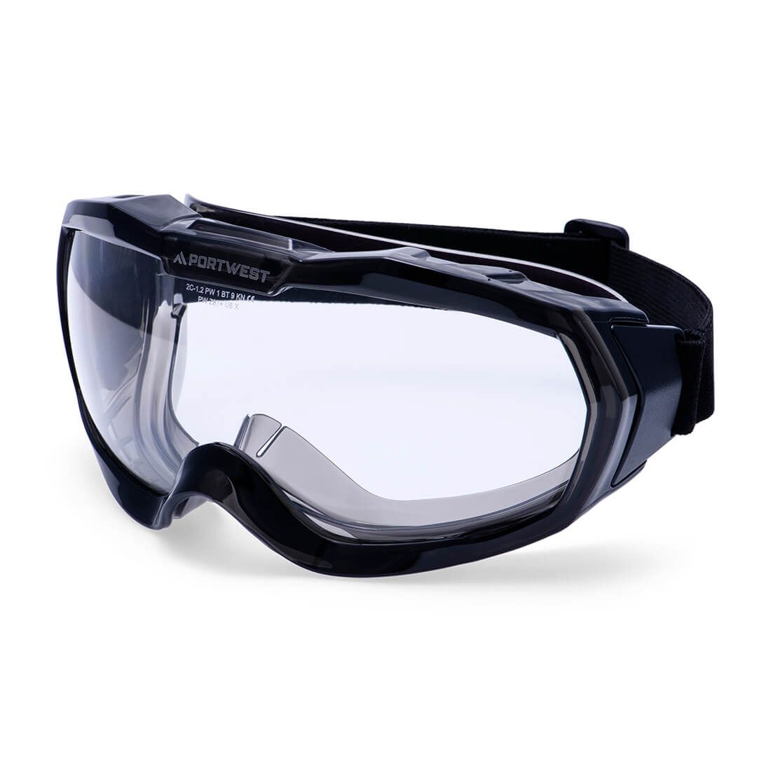 Portwest Oogbescherming PBMs Veiligheidsbril PS67 Ultra Safe Light ongeventileerd blank(CL)
