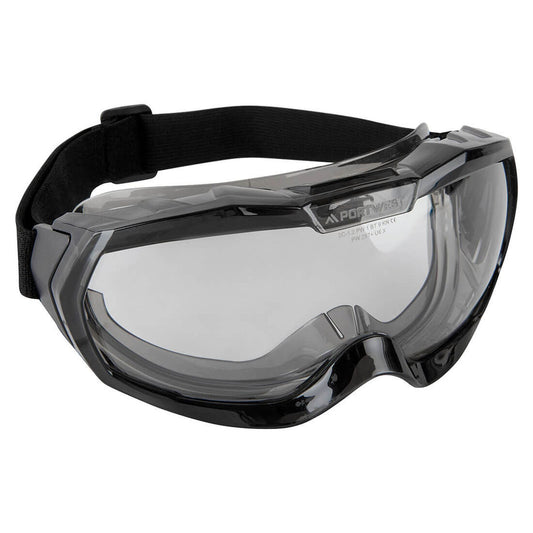 Portwest Oogbescherming PBMs Veiligheidsbril PS67 Ultra Safe Light ongeventileerd blank(CL)