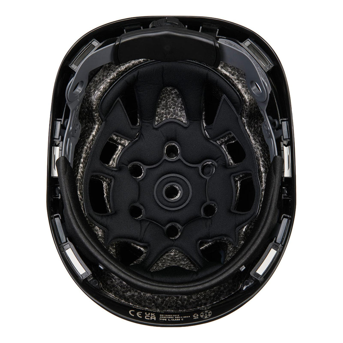 Portwest Hoofdbescherming Hoofdbescherming Helm PS73 Height Endurance Mountaineer zwart(BK)