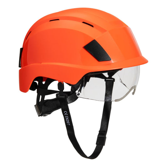 Portwest PBM's Hoofdbescherming Vizierhelm PS80 Geïntegreerd oranje(OR)