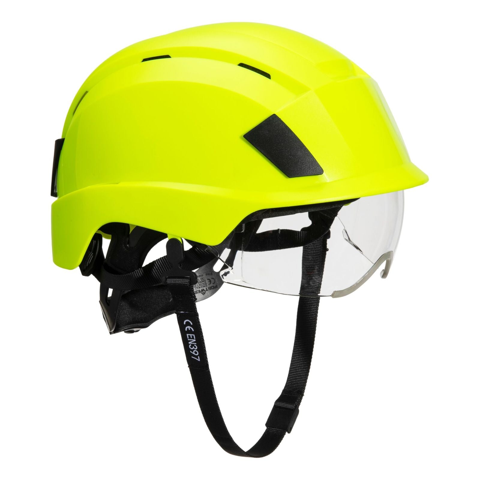 Portwest PBM's Hoofdbescherming Vizierhelm PS80 Geïntegreerd geel(YE)