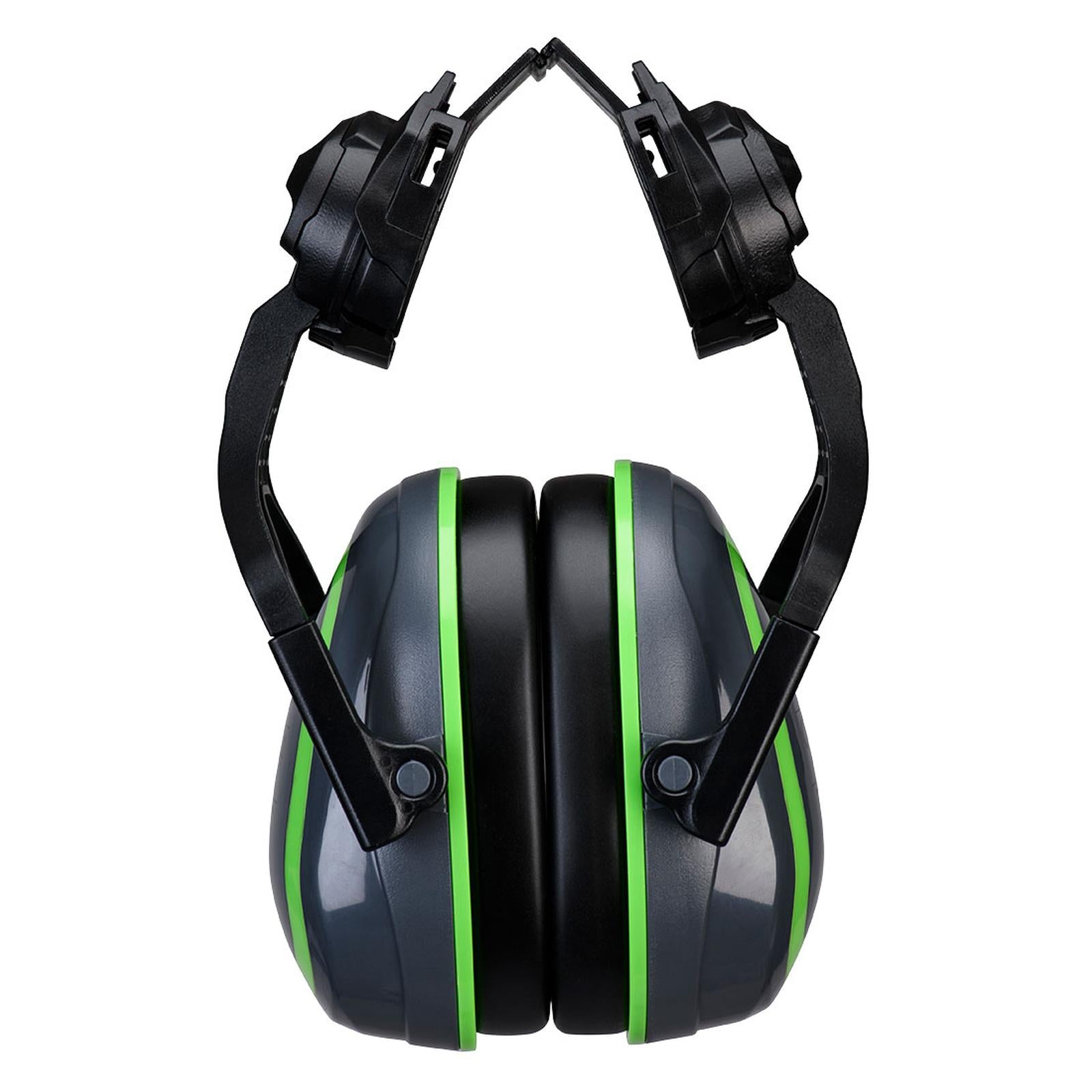 Portwest Gehoorbeschemers Oorbeschermers PW03 HV Extreme laag clip-on grijs-groen(GG)