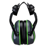 Portwest Gehoorbeschemers Oorbeschermers PW03 HV Extreme laag clip-on grijs-groen(GG)