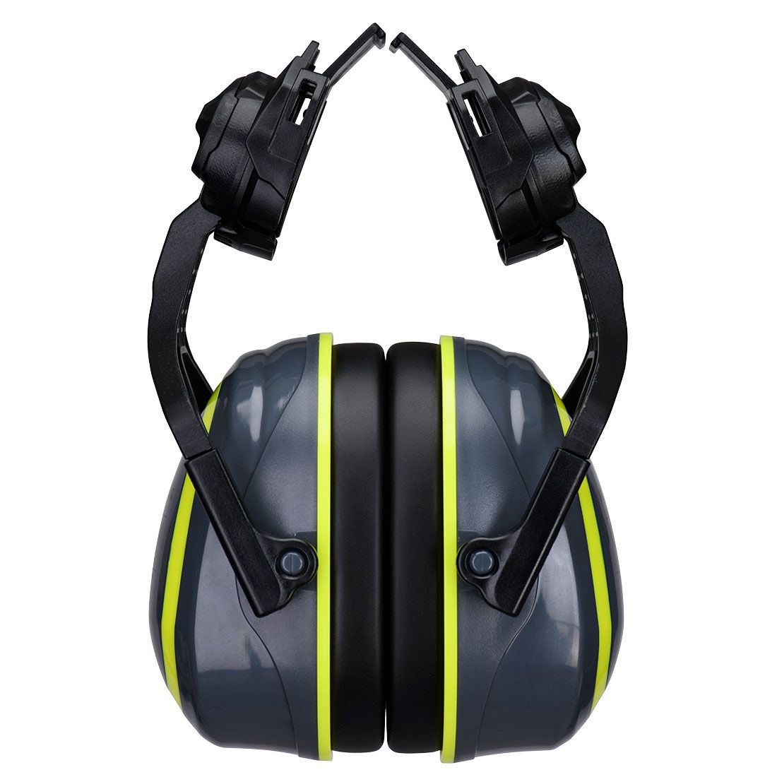 Portwest Gehoorbescherming Oorbeschermers PW04 HV Extreme laag clip-on grijs-geel(GY)