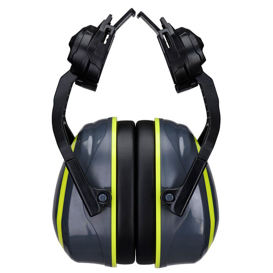 Portwest Gehoorbescherming Oorbeschermers PW04 HV Extreme laag clip-on grijs-geel(GY)
