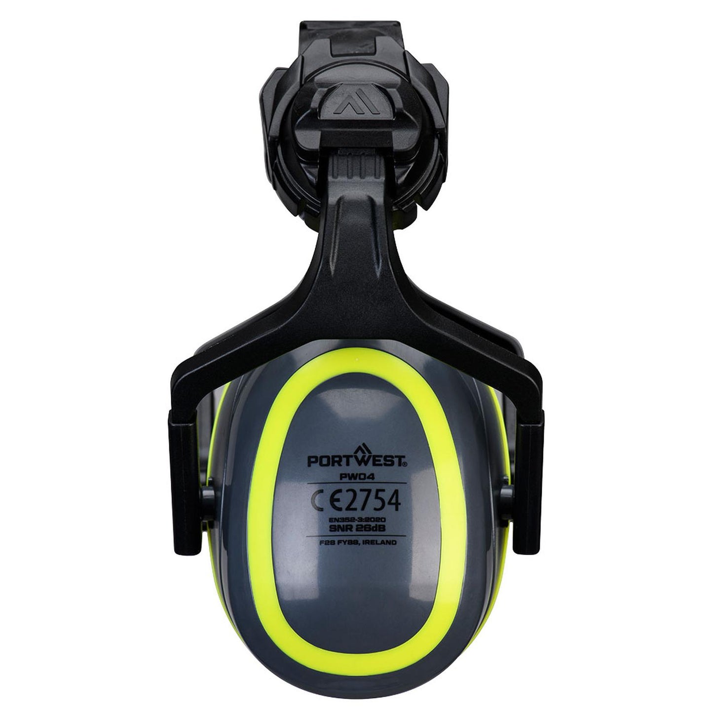 Portwest Gehoorbescherming Oorbeschermers PW04 HV Extreme laag clip-on grijs-geel(GY)