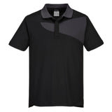 Portwest Shirts PW210 zwart-zoomgrijs(BZ)