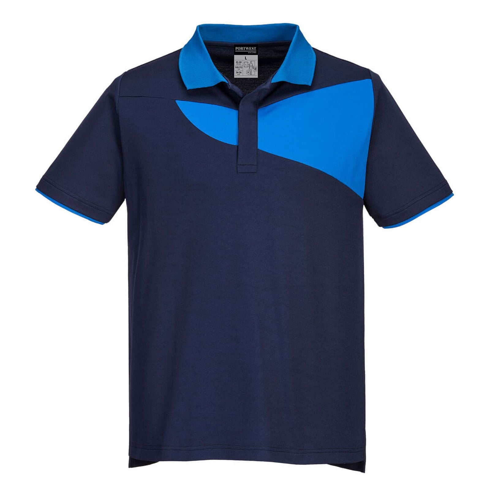 Portwest Shirts PW210 marineblauw-koningsblauw(NR)