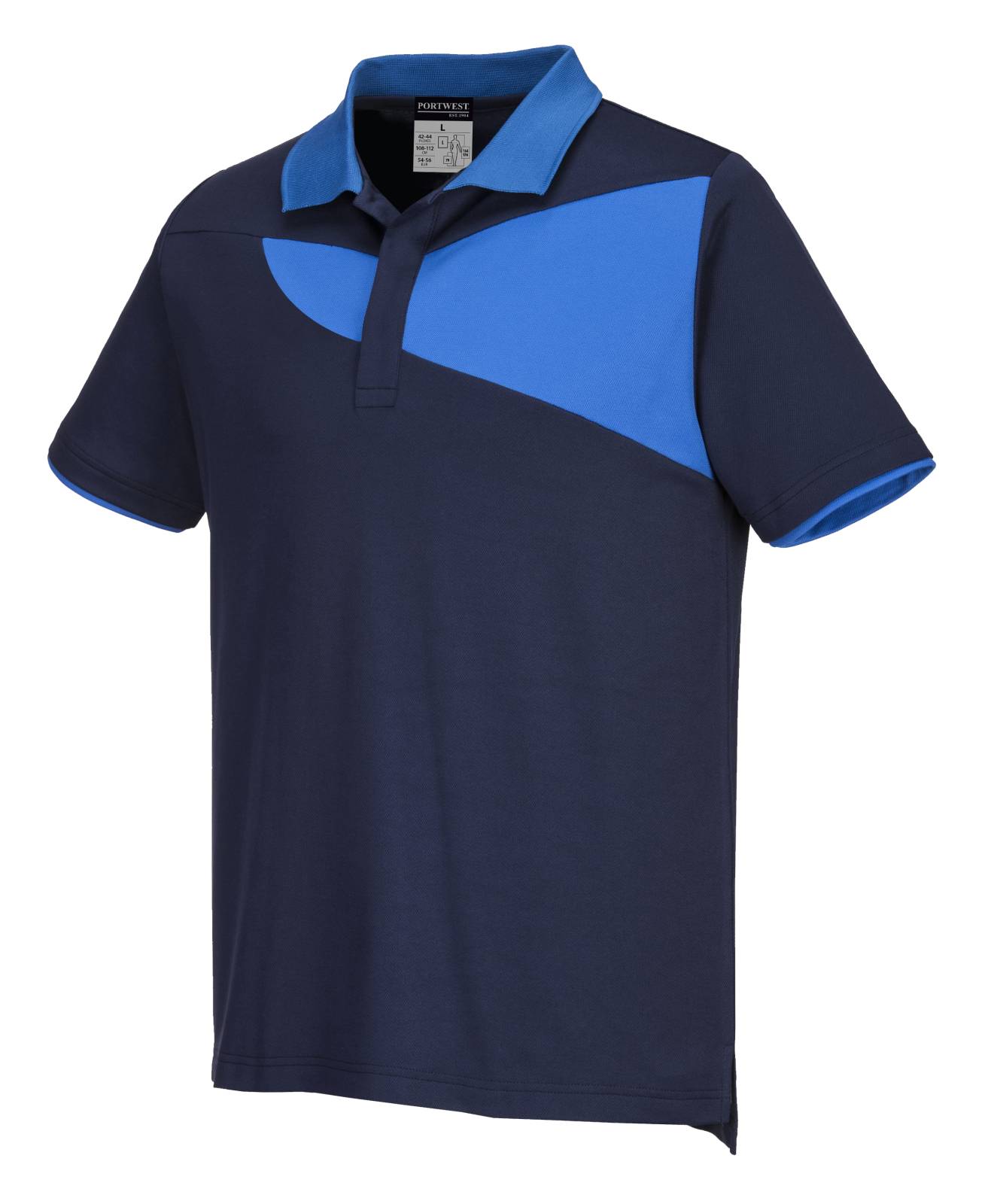 Portwest Shirts PW210 marineblauw-koningsblauw(NR)