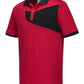 Portwest Polo's PW210 rood-zwart(RB)