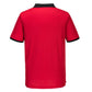 Portwest Polo's PW210 rood-zwart(RB)