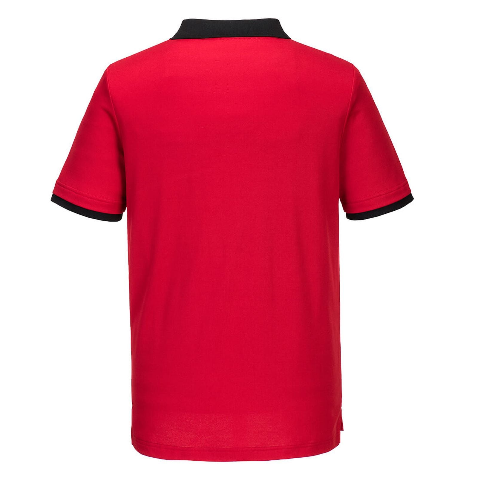 Portwest Polo's PW210 rood-zwart(RB)