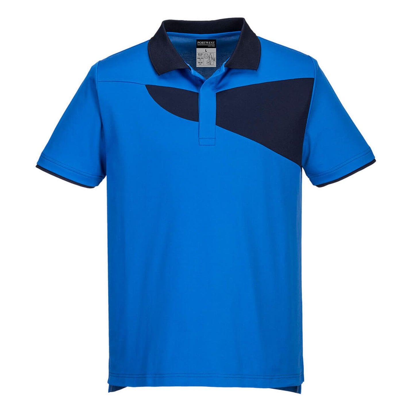 Portwest Shirts PW210 koningsblauw-marineblauw(RN)