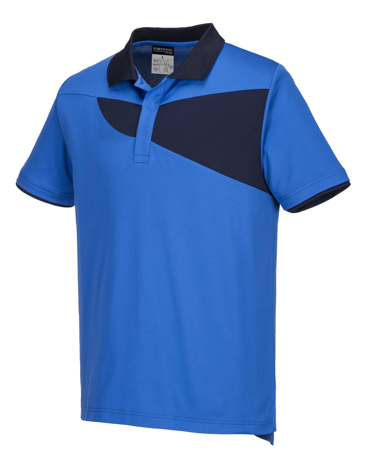 Portwest Shirts PW210 koningsblauw-marineblauw(RN)