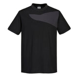 Portwest Shirts PW211 zwart-zoomgrijs(BZ)