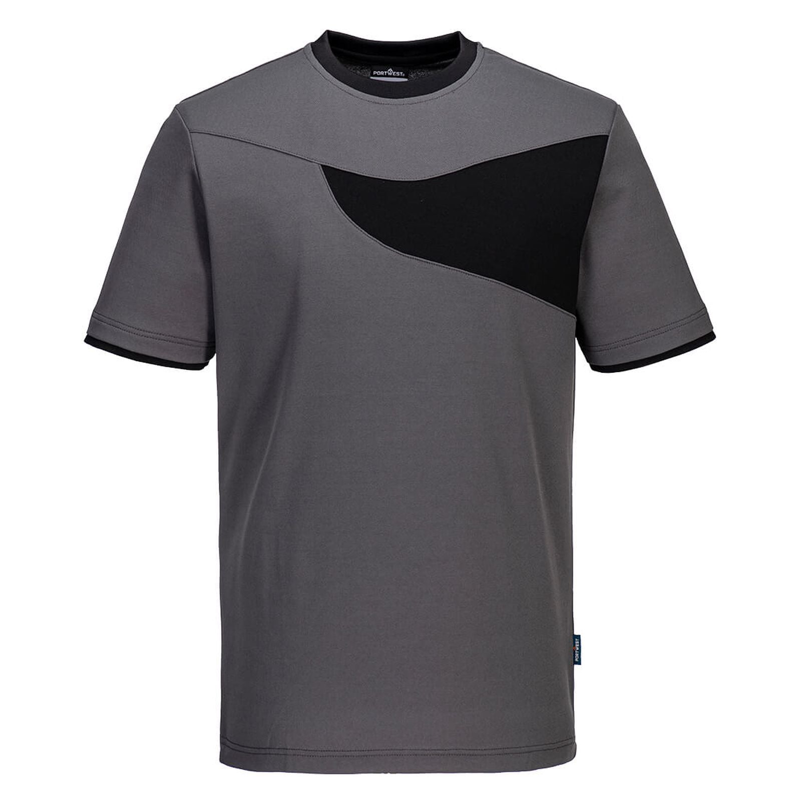 Portwest Shirts PW211 zoomgrijs-zwart(ZB)