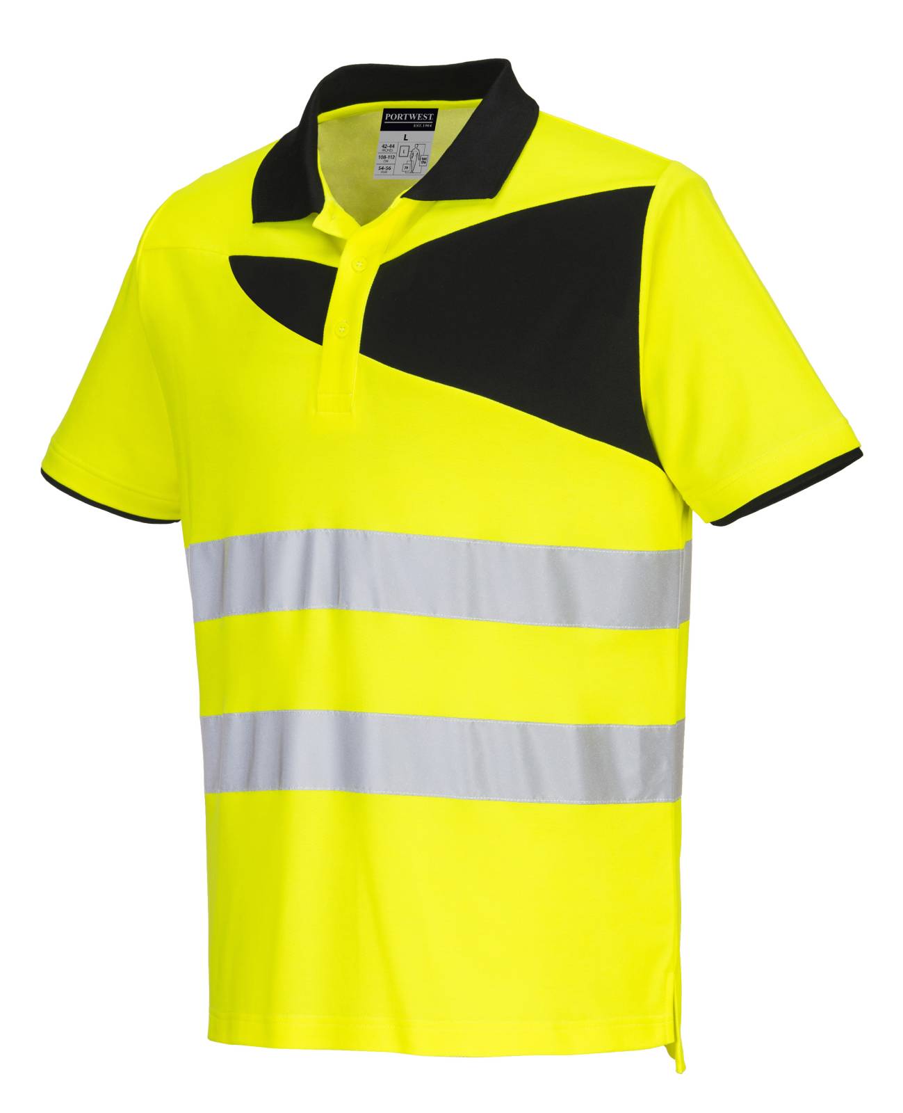 Portwest Shirts PW212 geel-zwart(YB)