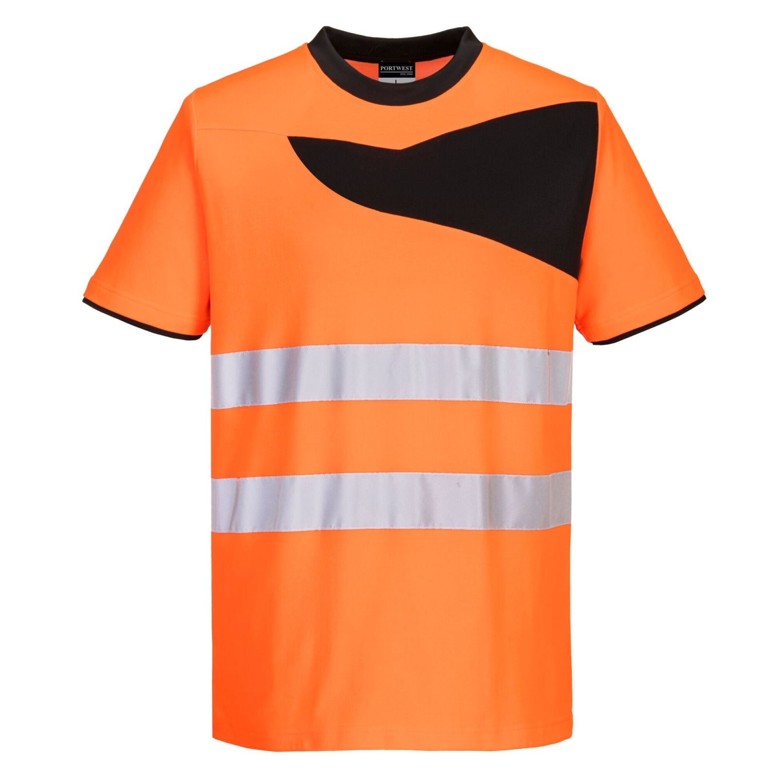 Portwest Shirts PW213 oranje-zwart(OB)