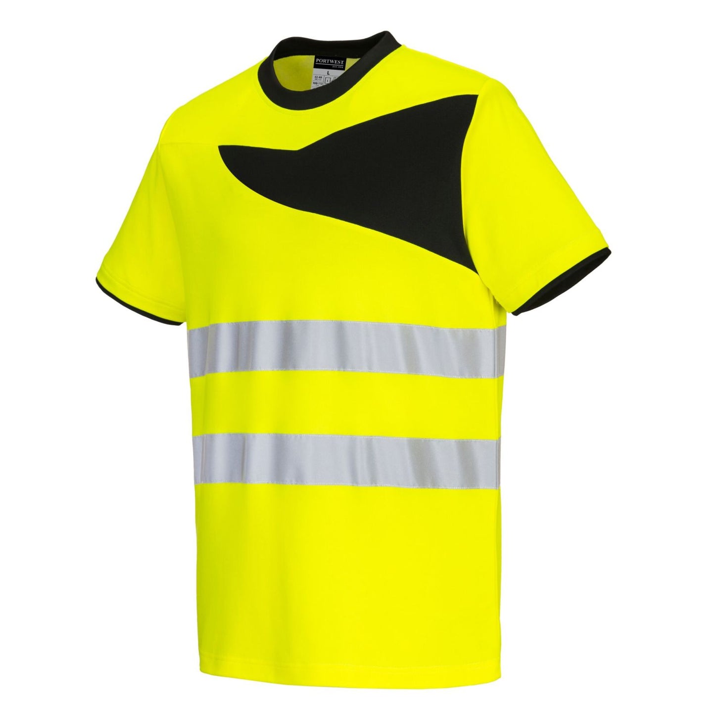 Portwest Shirts PW213 geel-zwart(YB)