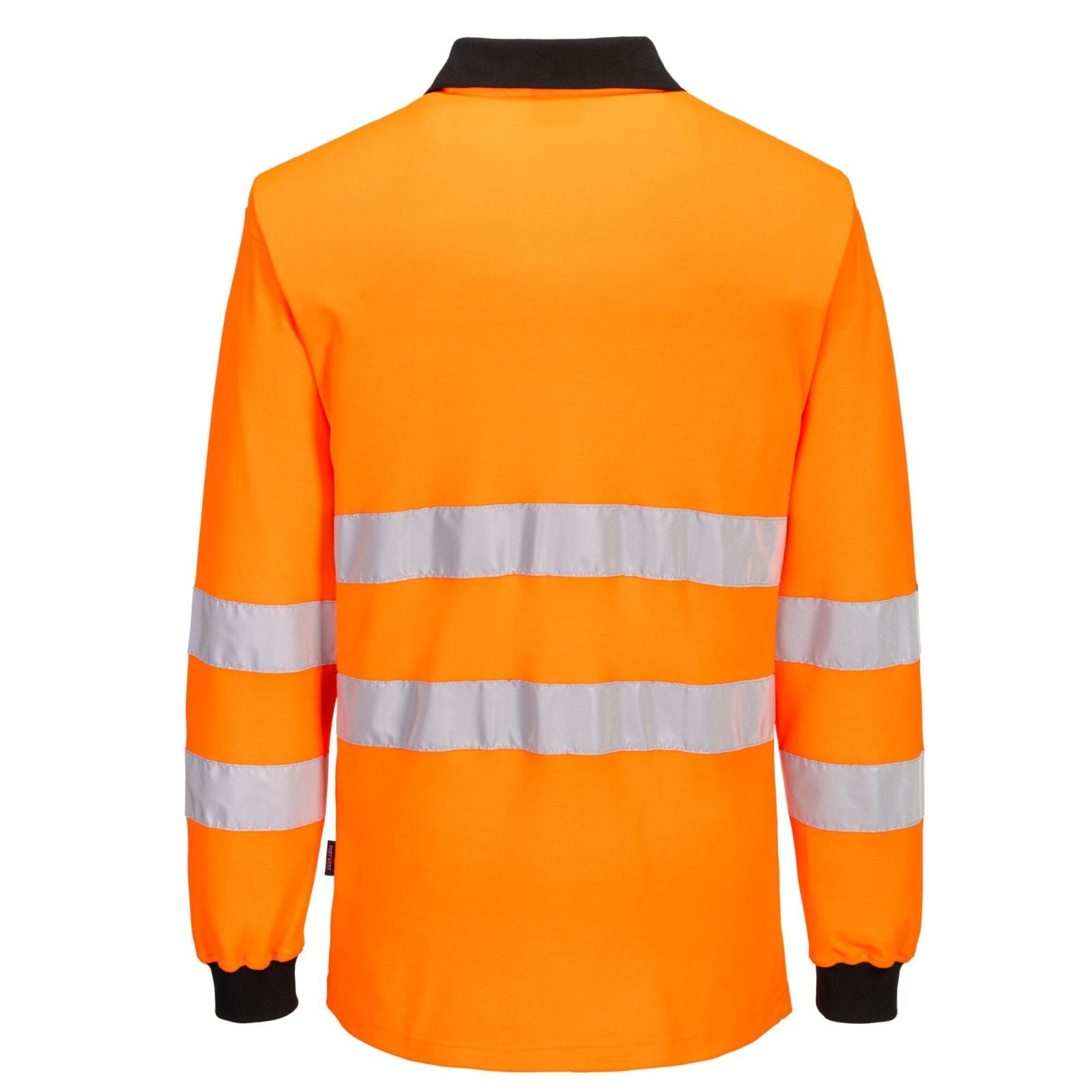 Portwest PW2 Hoge zichtbaarheid Poloshirt PW220 HiVis L/M oranje-zwart(OB)
