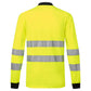 Portwest PW2 Hoge zichtbaarheid Poloshirt PW220 HiVis L/M geel-zwart(YB)