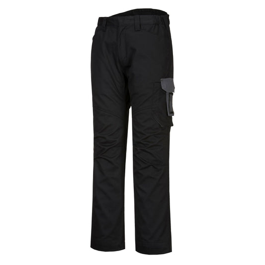 Portwest Broeken PW240 zwart-zoomgrijs(BZ)