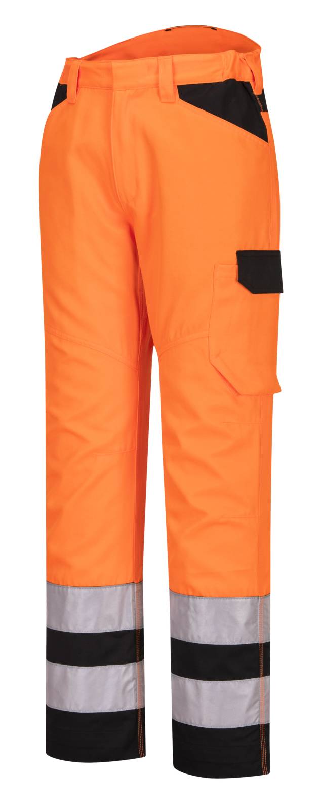 Portwest Broeken PW241 oranje-zwart(OB)