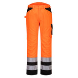 Portwest PW2 Hoge zichtbaarheid Broek PW241 PW2 Hi-Vis  Service oranje-zwart(OB)