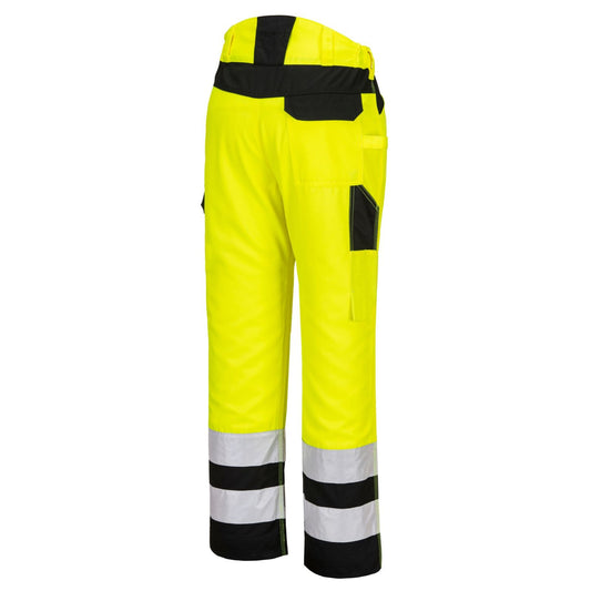 Portwest Broeken PW241 geel-zwart(YB)