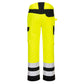 Portwest Broeken PW241 geel-zwart(YB)