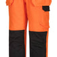 Portwest Broeken PW242 oranje-zwart(OB)