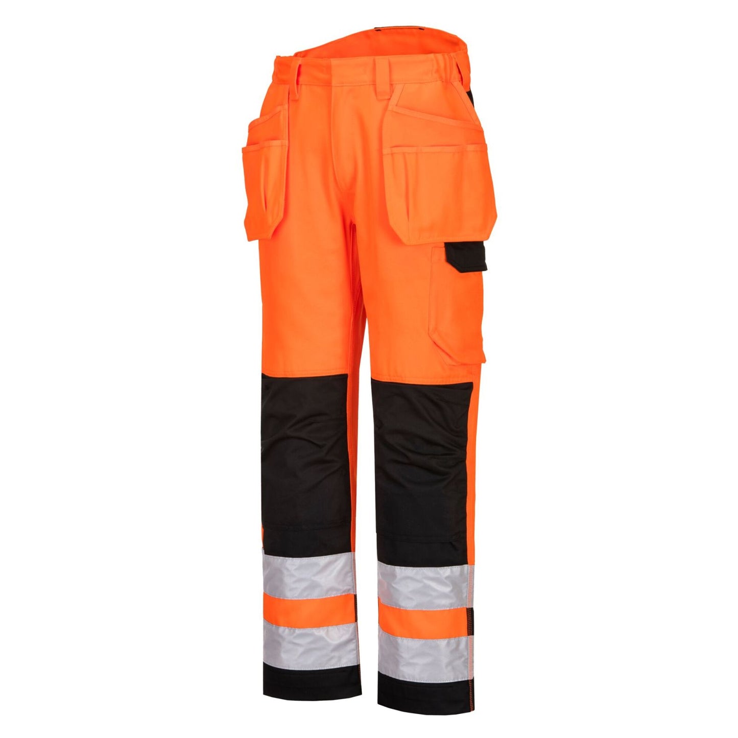 Portwest Broeken PW242 oranje-zwart(OB)