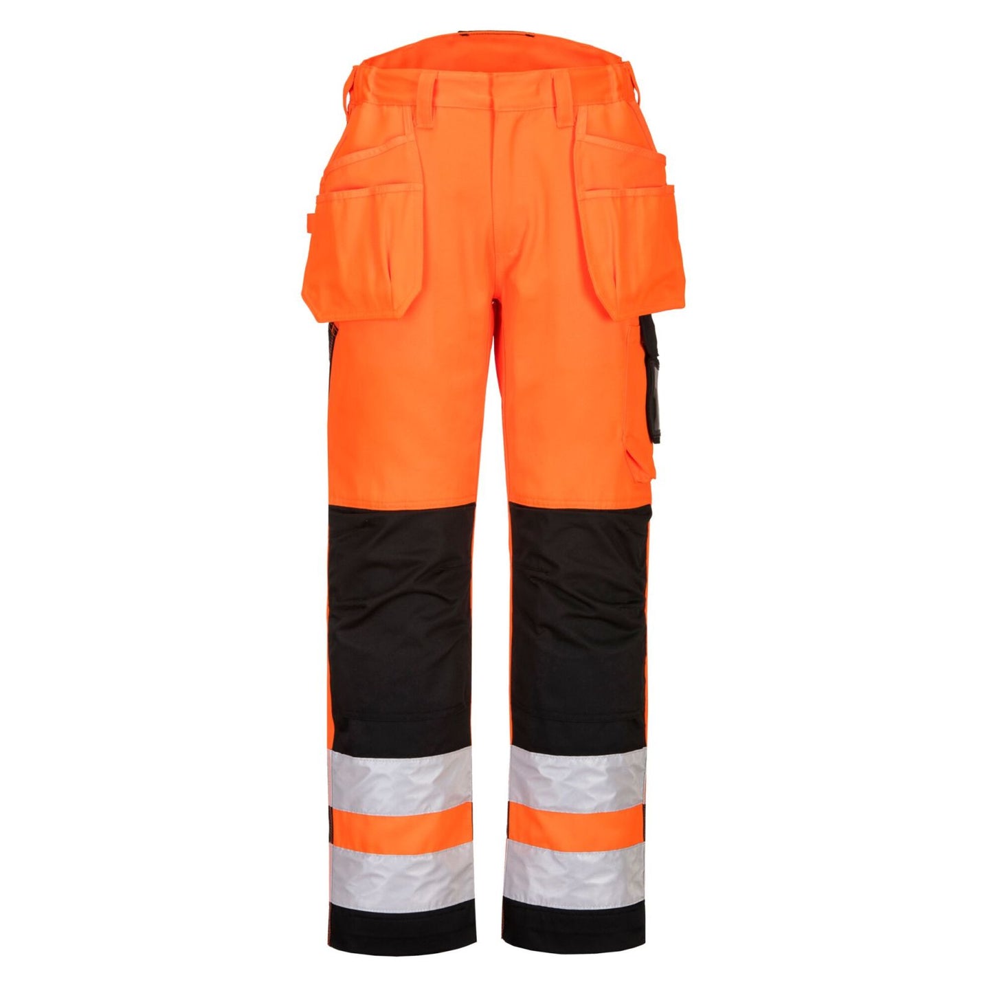 Portwest Broeken PW242 oranje-zwart(OB)