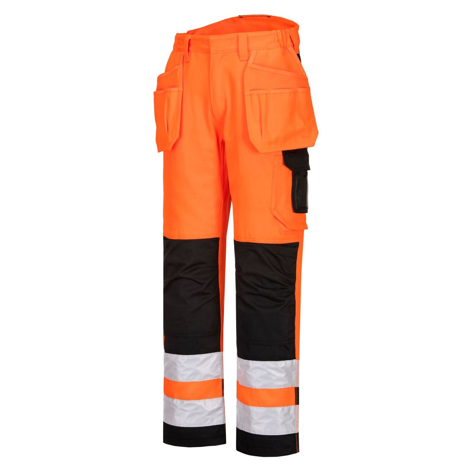 Portwest Broeken PW242 oranje-zwart(OB)