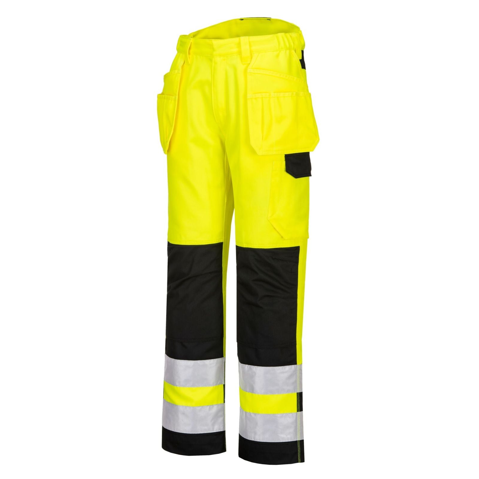 Portwest Broeken PW242 geel-zwart(YB)