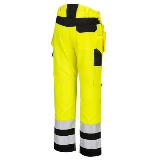 Portwest Broeken PW242 geel-zwart(YB)