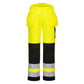 Portwest Broeken PW242 geel-zwart(YB)
