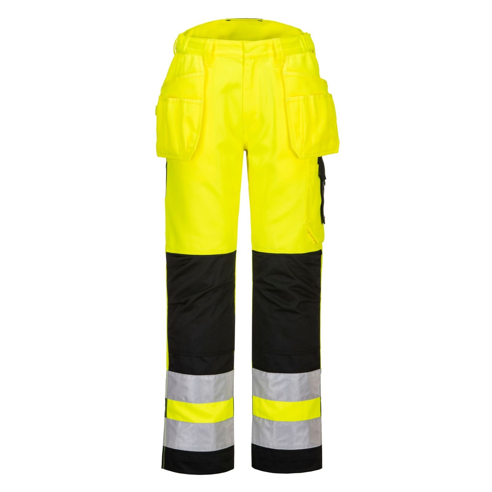 Portwest Broeken PW242 geel-zwart(YB)