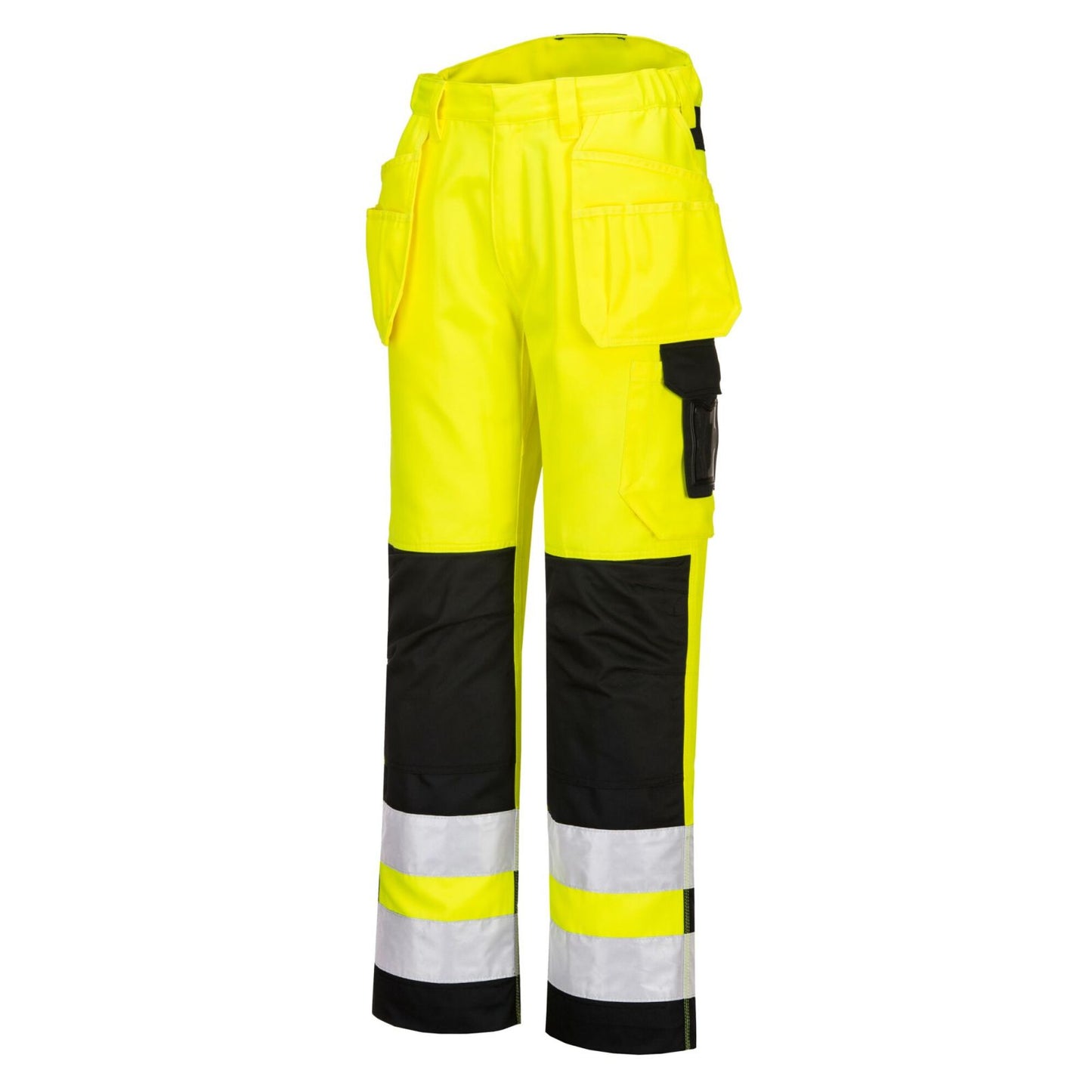 Portwest Broeken PW242 geel-zwart(YB)