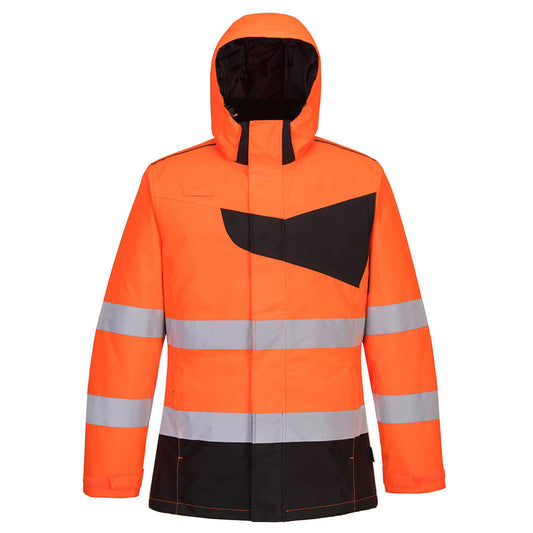 Portwest Jassen PW261 oranje-zwart(OB)