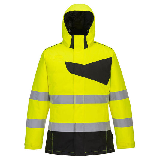Portwest Jassen PW261 geel-zwart(YB)