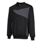Portwest Sweaters PW273 zwart-zoomgrijs(BZ)