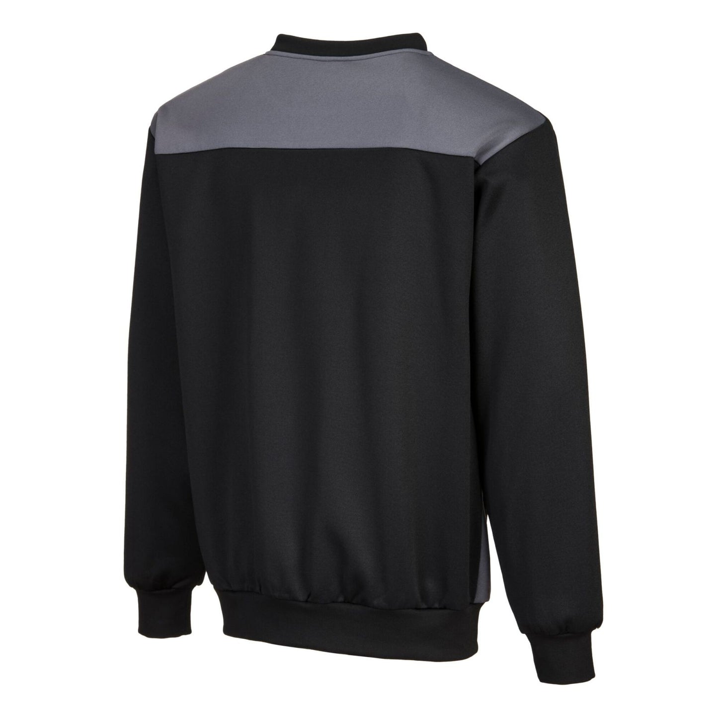 Portwest Sweaters PW273 zwart-zoomgrijs(BZ)
